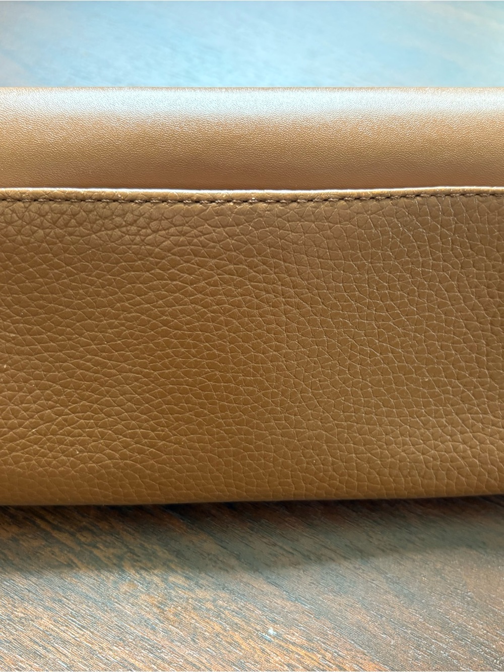 AUTHENTIC Michael Kors Chestnut Pebble Leather Handbag and Wallet Bundle - Picture 10 of 10